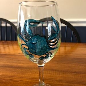 Crab Wine Glass